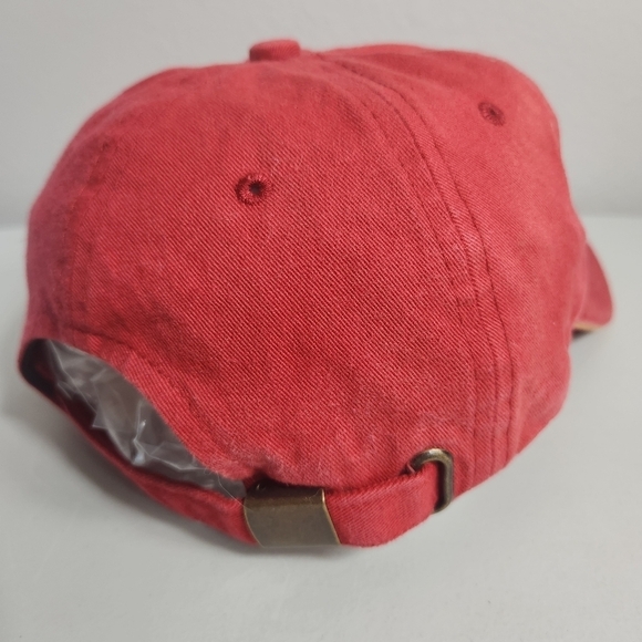 Vintage Truck Country 50 Years Wisconsin Red Strap Back Cap - Picture 5 of 7